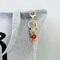 Wrapables Crystal Bling Key Chain Keyring with Tassel Car Purse Handbag Pendant